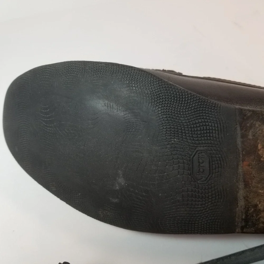 Johnston Murphy Men's Aragon‎ II Loafer Size 12 Black & Brown Tasseled on Band